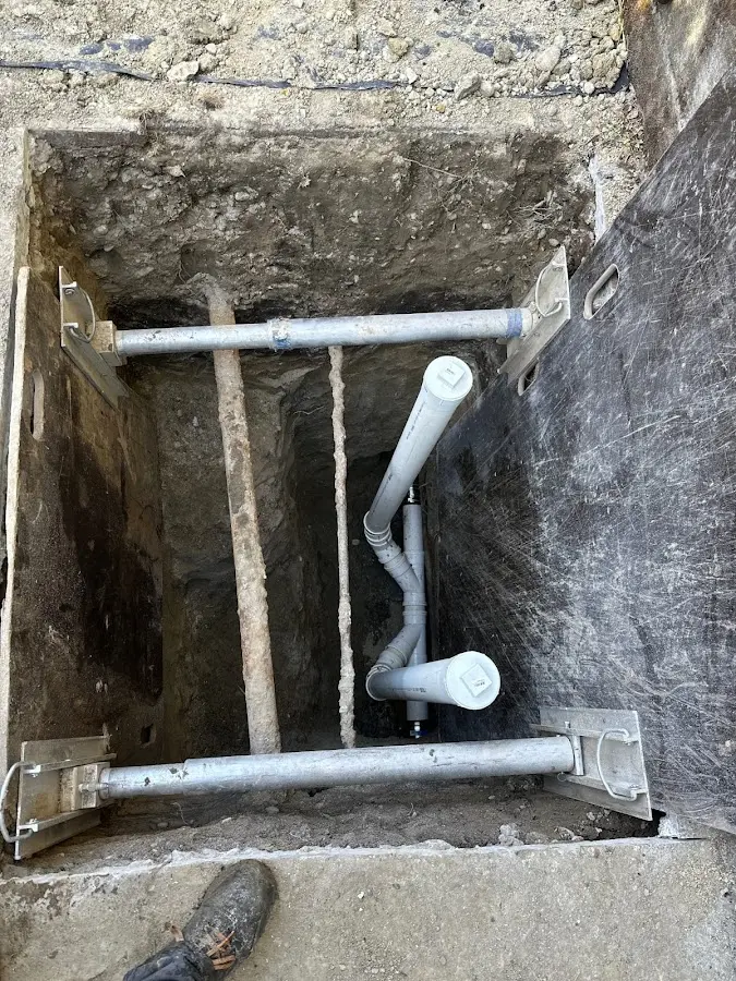Experienced plumber completing Gas Line Repair work in Manlius